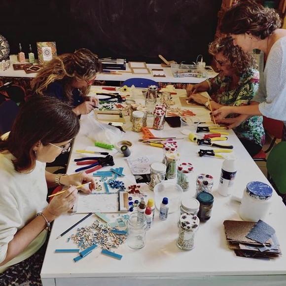 Aulas de Mosaico