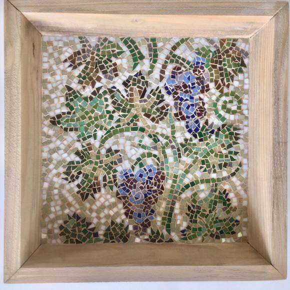 Centro de mesa em mosaico