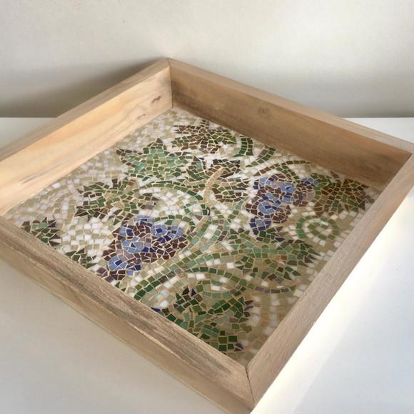 Centro de mesa em mosaico