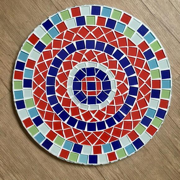 Mosaico para tampo de mesa