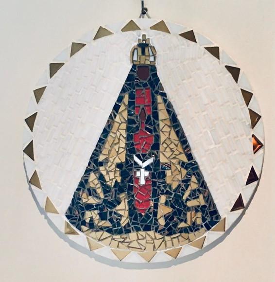 Nossa Senhora de Aparecida em mosaico