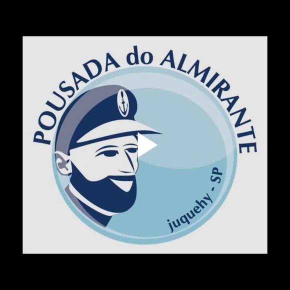 Placa para Pousada em Mosaico de Vidro
