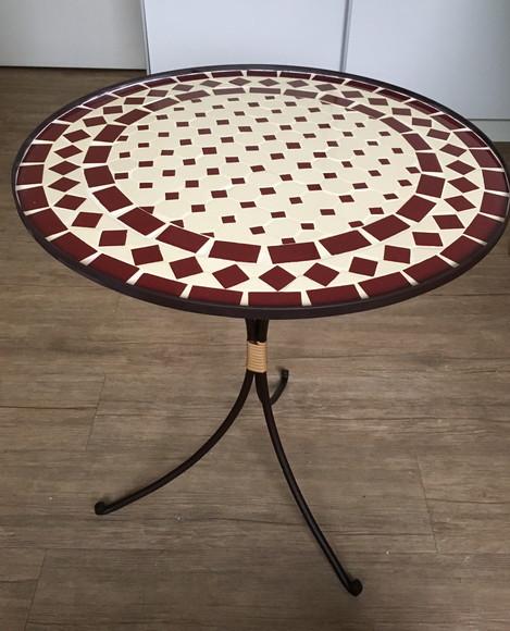 Tampo de Mesa em Mosaico Marroquino