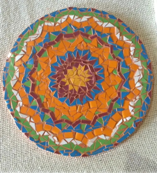 Mandalas em Mosaico Colorido