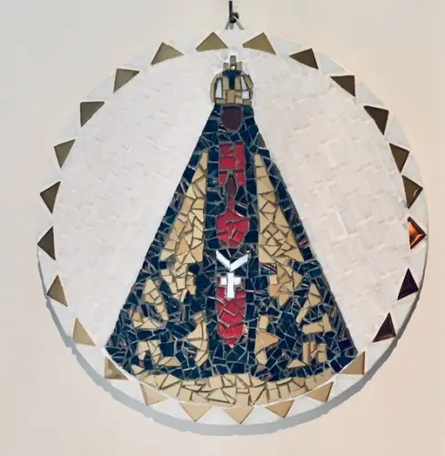 Nossa Senhora de Aparecida em mosaico
