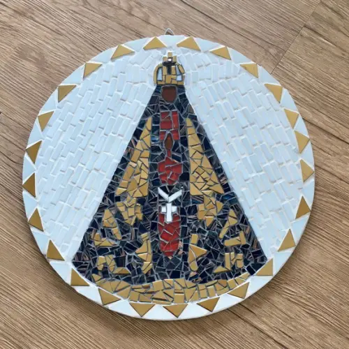 Nossa Senhora de Aparecida em mosaico
