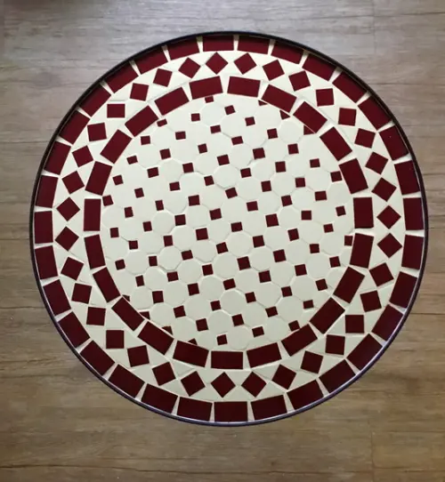 Tampo de Mesa em Mosaico Marroquino