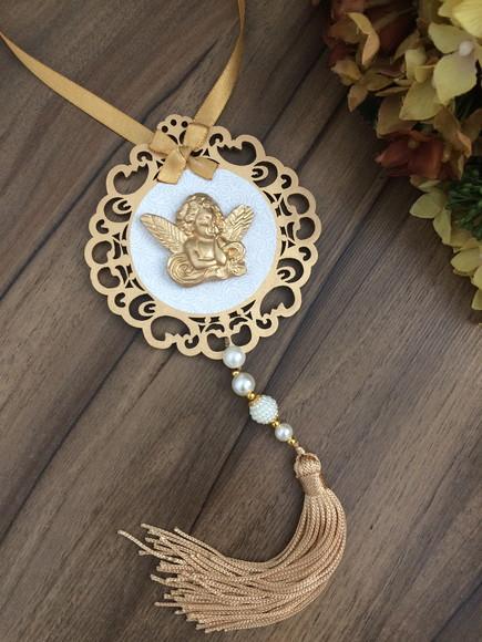 Lembrancinha Mandala de Porta Anjo da Guarda