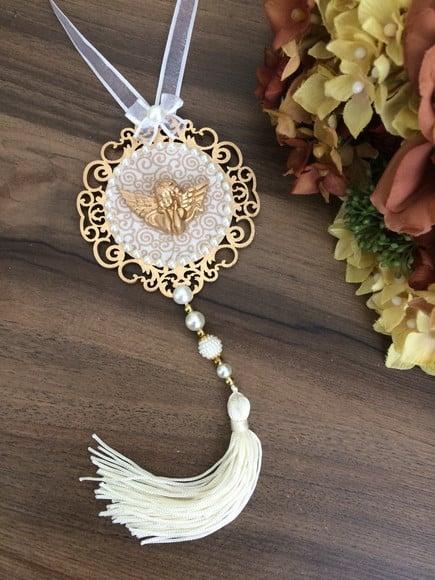Lembrancinha Mandala de Porta Anjo da Guarda