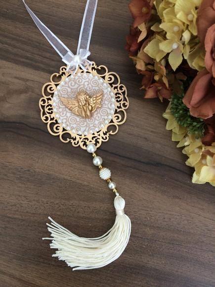 Lembrancinha Mandala de Porta Anjo da Guarda