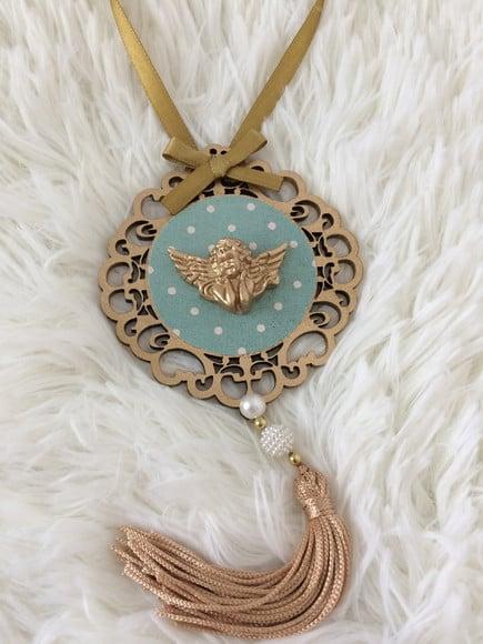 Lembrancinha Mandala de Porta Anjo da Guarda