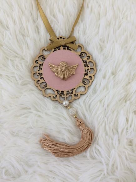 Lembrancinha Mandala de Porta Anjo da Guarda