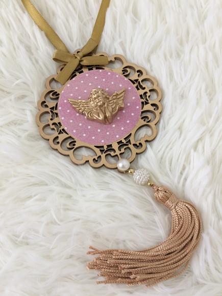 Lembrancinha Mandala de Porta Anjo da Guarda