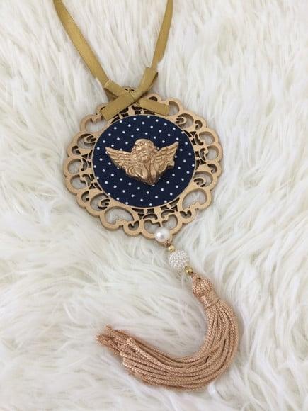 Lembrancinha Mandala de Porta Anjo da Guarda