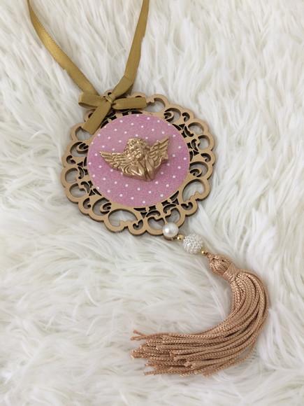Lembrancinha Mandala de Porta Anjo da Guarda