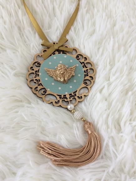 Lembrancinha Mandala de Porta Anjo da Guarda