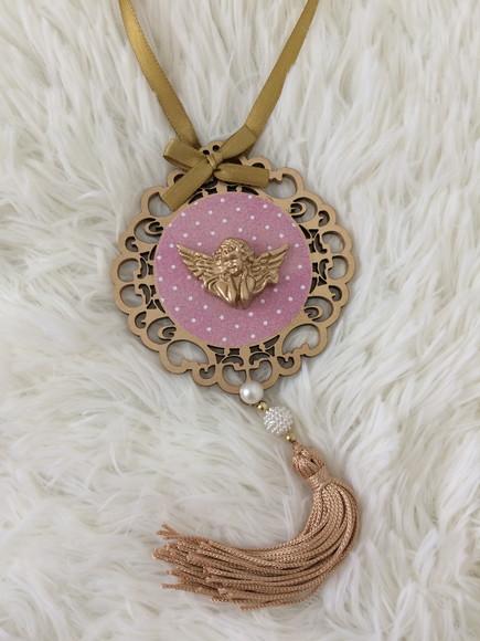 Lembrancinha Mandala de Porta Anjo da Guarda