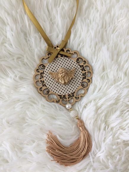 Lembrancinha Mandala de Porta Anjo da Guarda