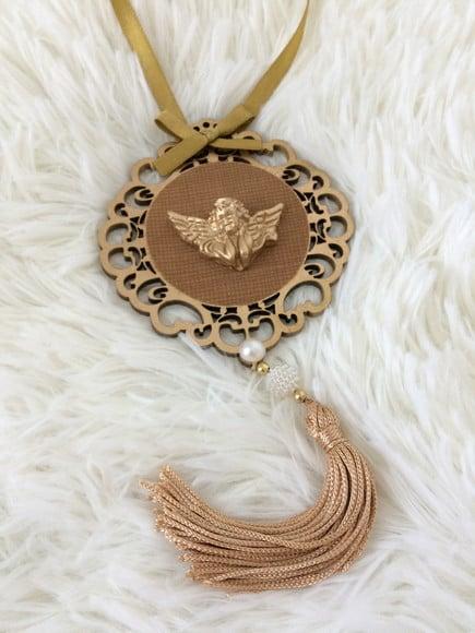 Lembrancinha Mandala de Porta Anjo da Guarda