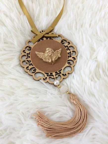 Lembrancinha Mandala de Porta Anjo da Guarda