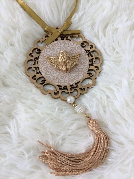 Lembrancinha Mandala de Porta Anjo da Guarda