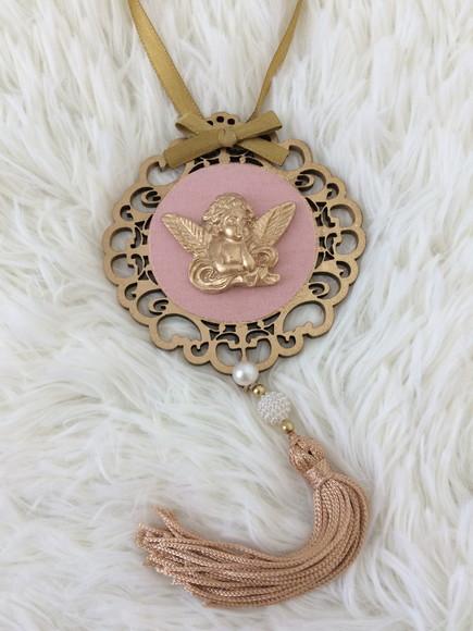 Lembrancinha Mandala de Porta Anjo da Guarda