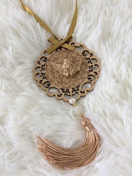 Lembrancinha Mandala de Porta Anjo da Guarda