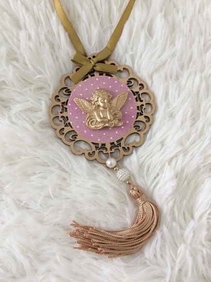 Lembrancinha Mandala de Porta Anjo da Guarda