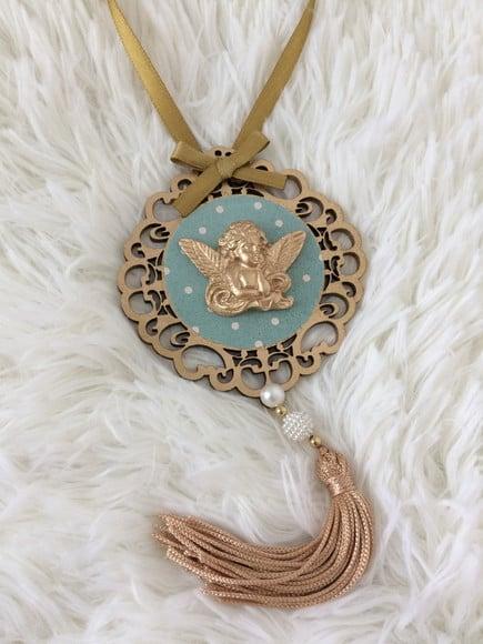 Lembrancinha Mandala de Porta Anjo da Guarda
