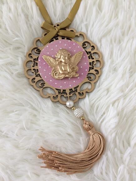 Lembrancinha Mandala de Porta Anjo da Guarda
