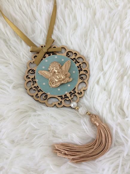 Lembrancinha Mandala de Porta Anjo da Guarda