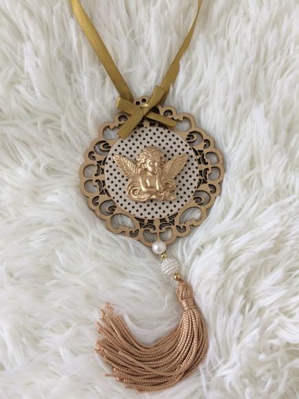 Lembrancinha Mandala de Porta Anjo da Guarda
