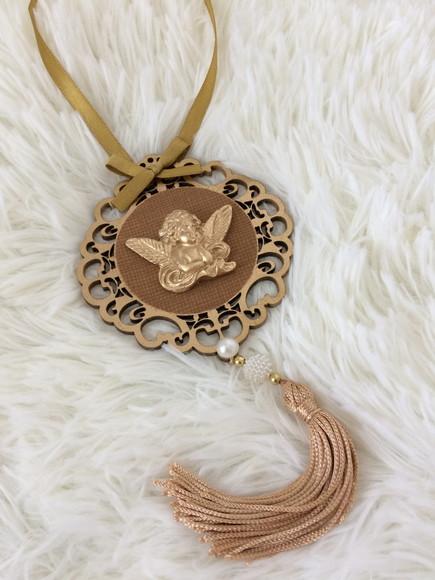 Lembrancinha Mandala de Porta Anjo da Guarda