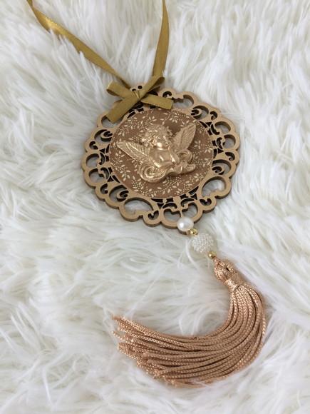 Lembrancinha Mandala de Porta Anjo da Guarda