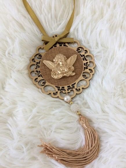 Lembrancinha Mandala de Porta Anjo da Guarda