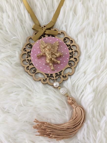 Lembrancinha Mandala de Porta Anjo da Guarda