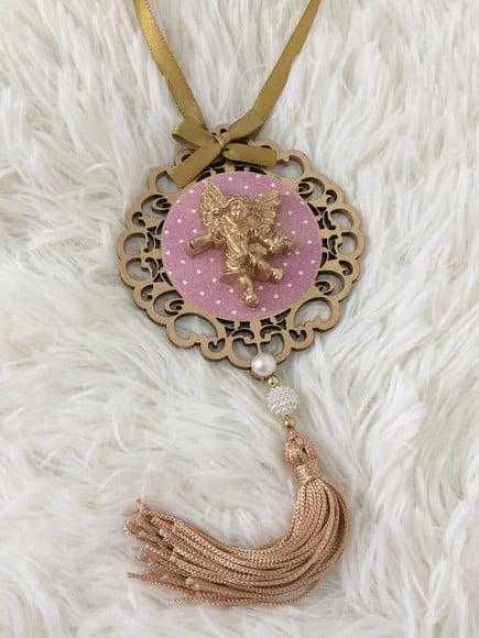 Lembrancinha Mandala de Porta Anjo da Guarda