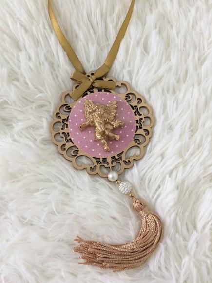 Lembrancinha Mandala de Porta Anjo da Guarda