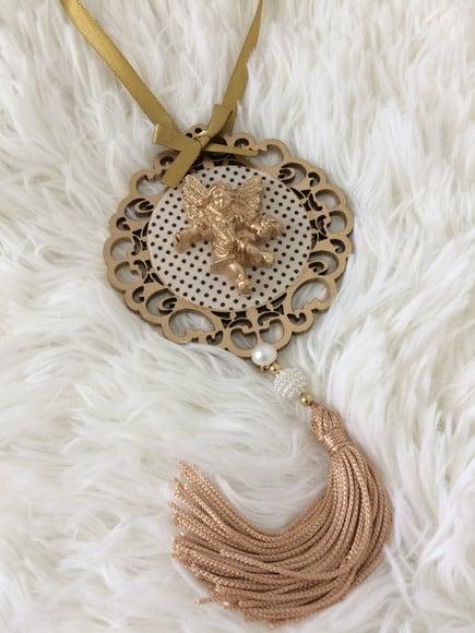 Lembrancinha Mandala de Porta Anjo da Guarda