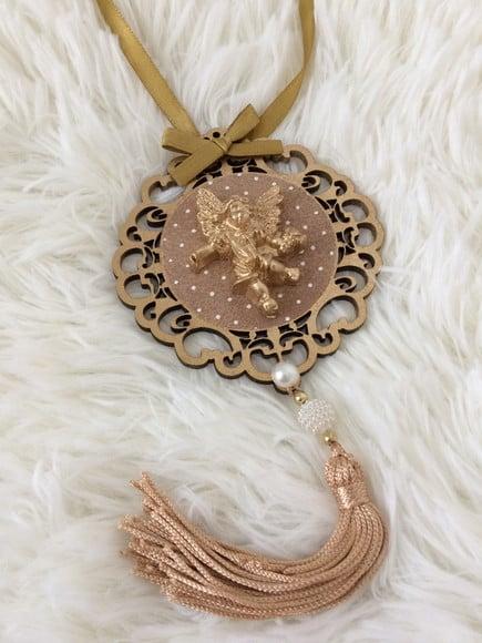 Lembrancinha Mandala de Porta Anjo da Guarda