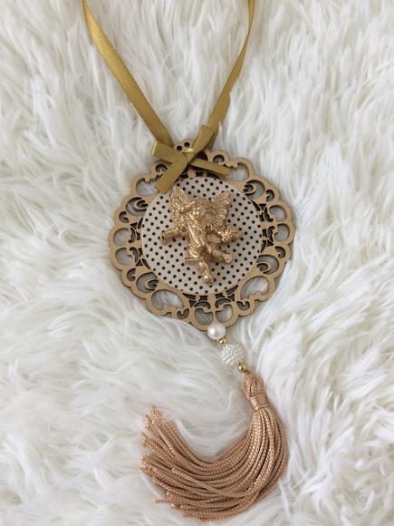 Lembrancinha Mandala de Porta Anjo da Guarda