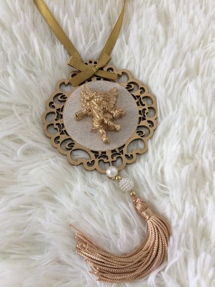 Lembrancinha Mandala de Porta Anjo da Guarda