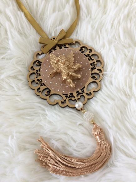 Lembrancinha Mandala de Porta Anjo da Guarda