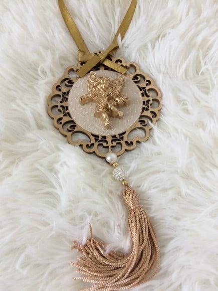 Lembrancinha Mandala de Porta Anjo da Guarda