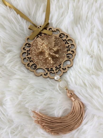 Lembrancinha Mandala de Porta Anjo da Guarda