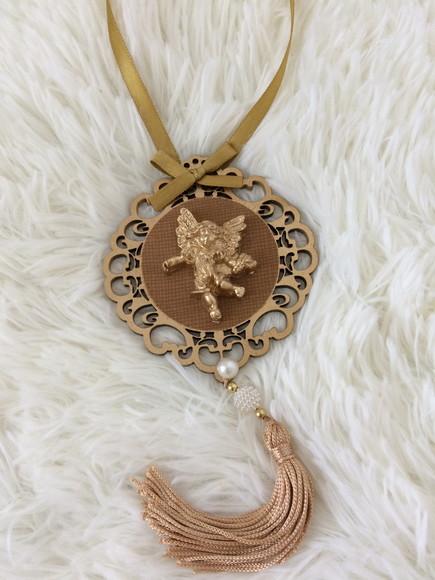 Lembrancinha Mandala de Porta Anjo da Guarda