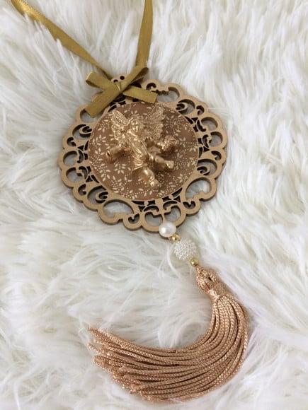 Lembrancinha Mandala de Porta Anjo da Guarda