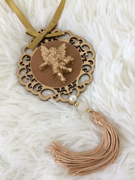 Lembrancinha Mandala de Porta Anjo da Guarda