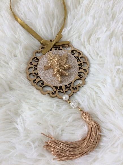 Lembrancinha Mandala de Porta Anjo da Guarda
