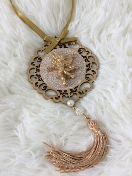 Lembrancinha Mandala de Porta Anjo da Guarda